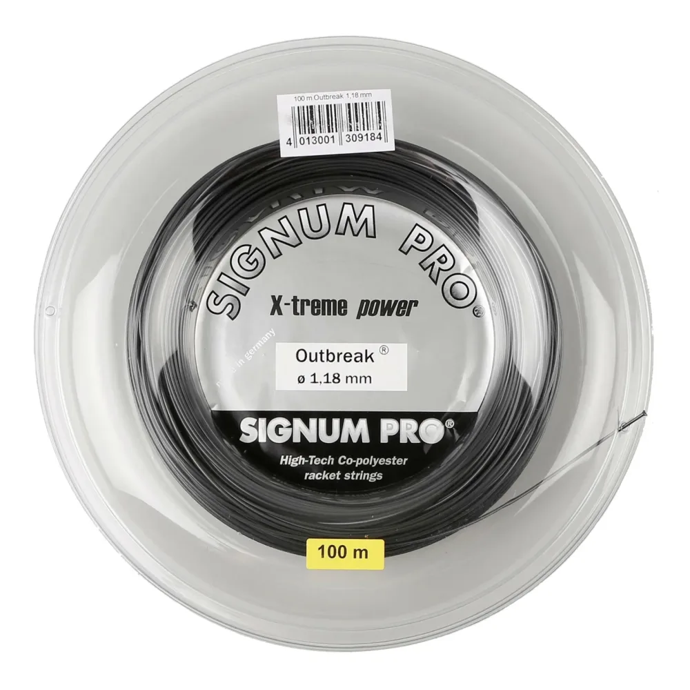 Signum Pro Outbreak Saitenrolle 100m - Anthrazit