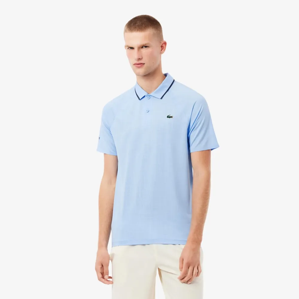 Lacoste Novak Djokovic Polo Herren - Hellblau