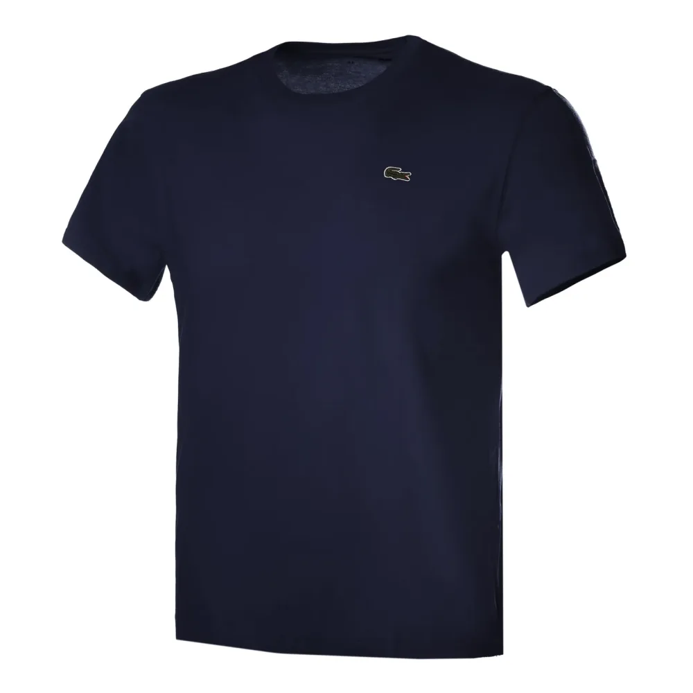 Lacoste Tennis T-Shirt Herren - Dunkelblau, Grün