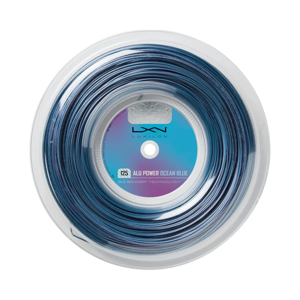 Luxilon Alu Power Ocean Saitenrolle 200m - Blau