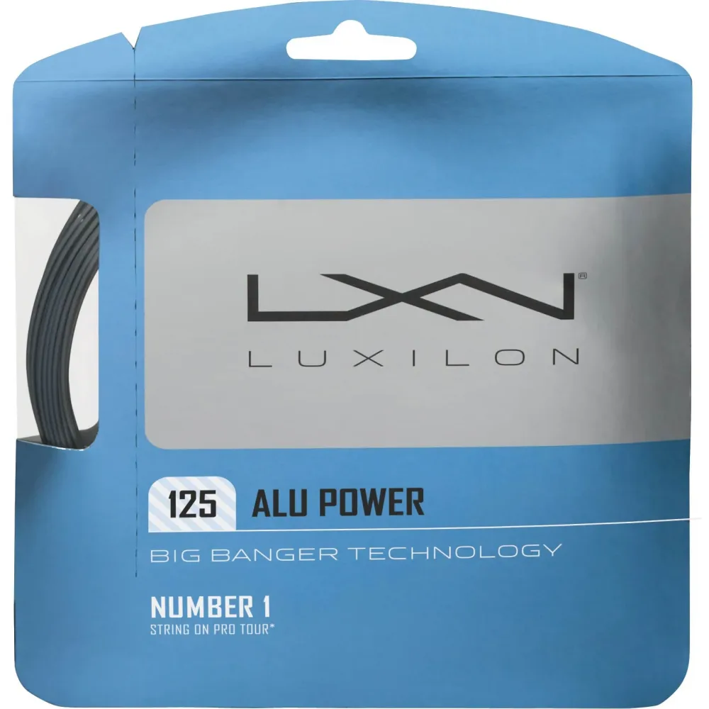 Luxilon Alu Power Saitenset 12,2m - Silber