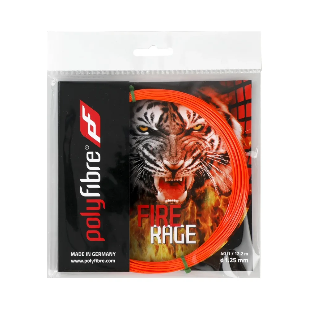 Polyfibre Fire Rage Saitenset 12, 2m - Orange