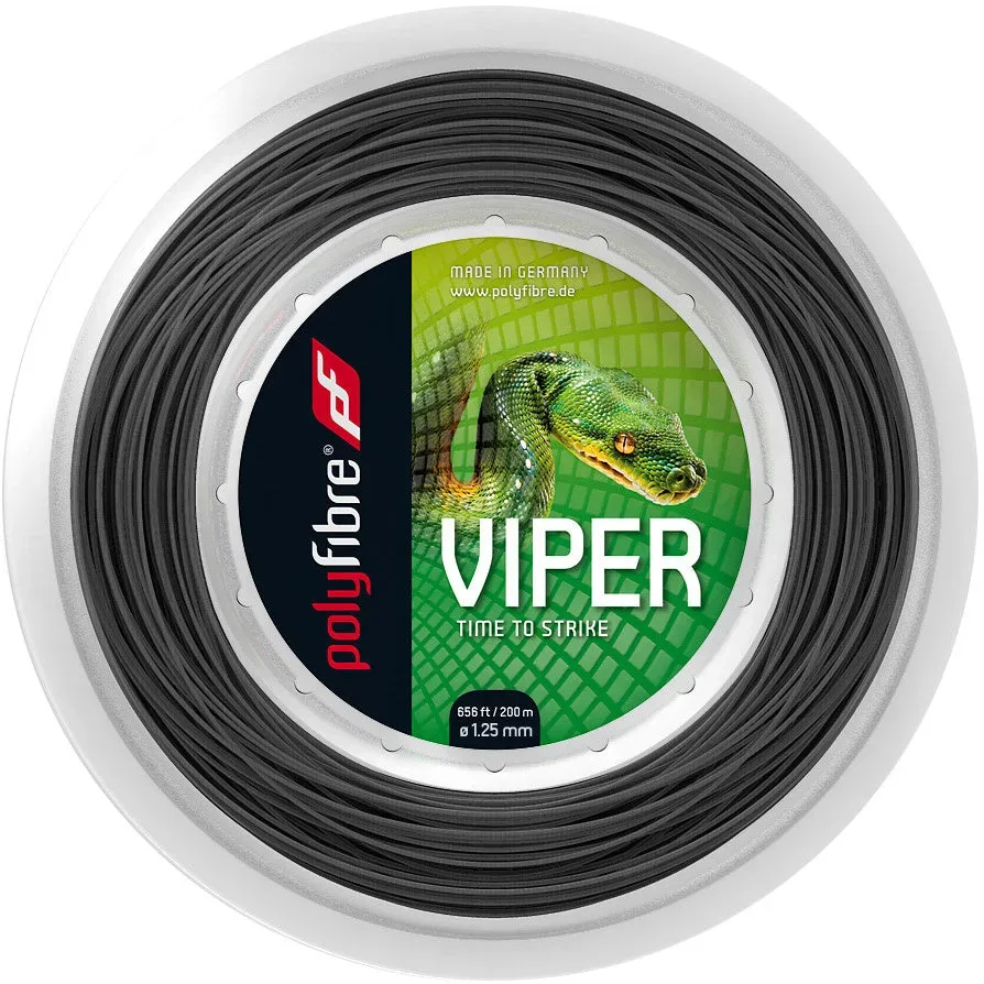 Polyfibre Viper Saitenrolle 200m - Grau
