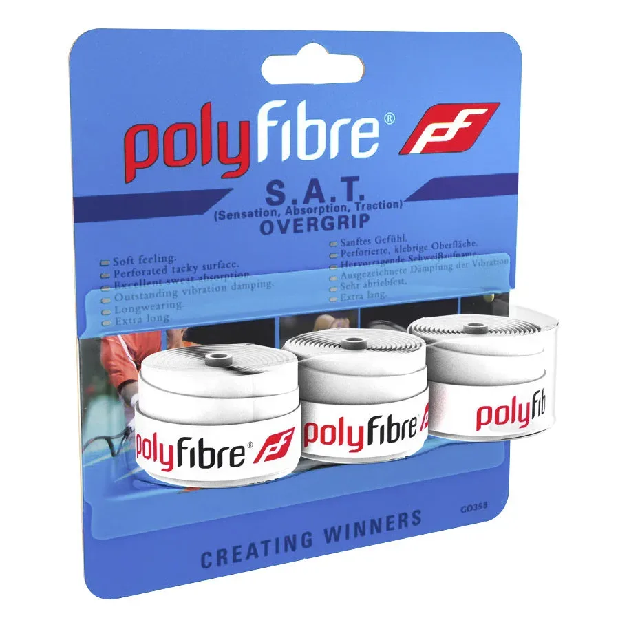 Polyfibre S.A.T. 3er Pack - Weiß