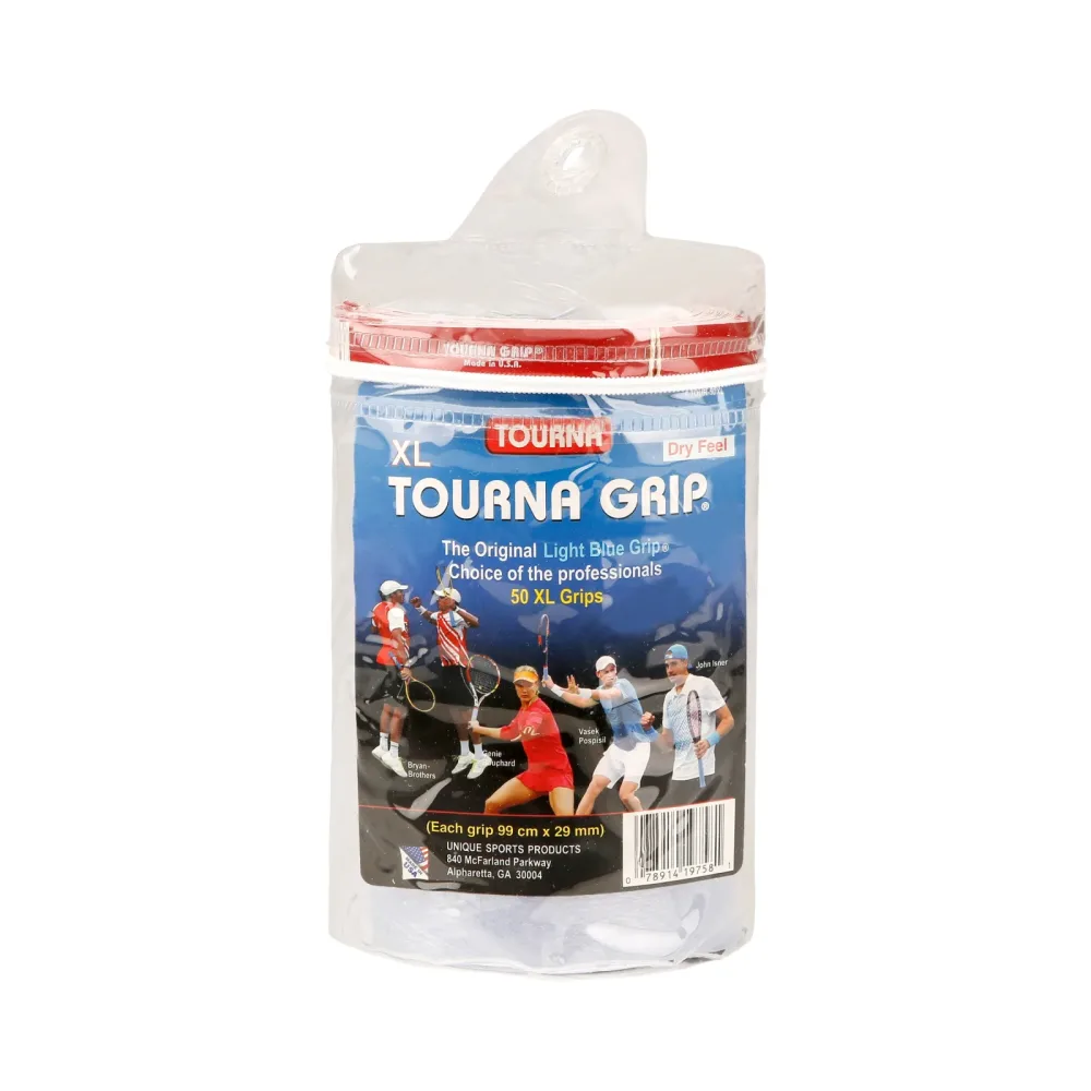 Tourna Grip Tour XL 50er Pack - Blau