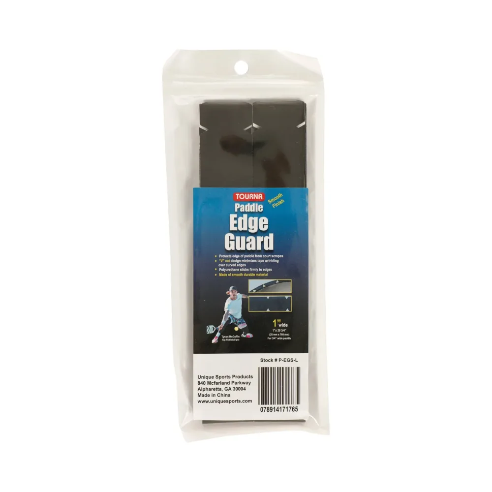 Tourna Padel Edge Guard 19mm Pickleball Rahmenschutzband - Schwarz