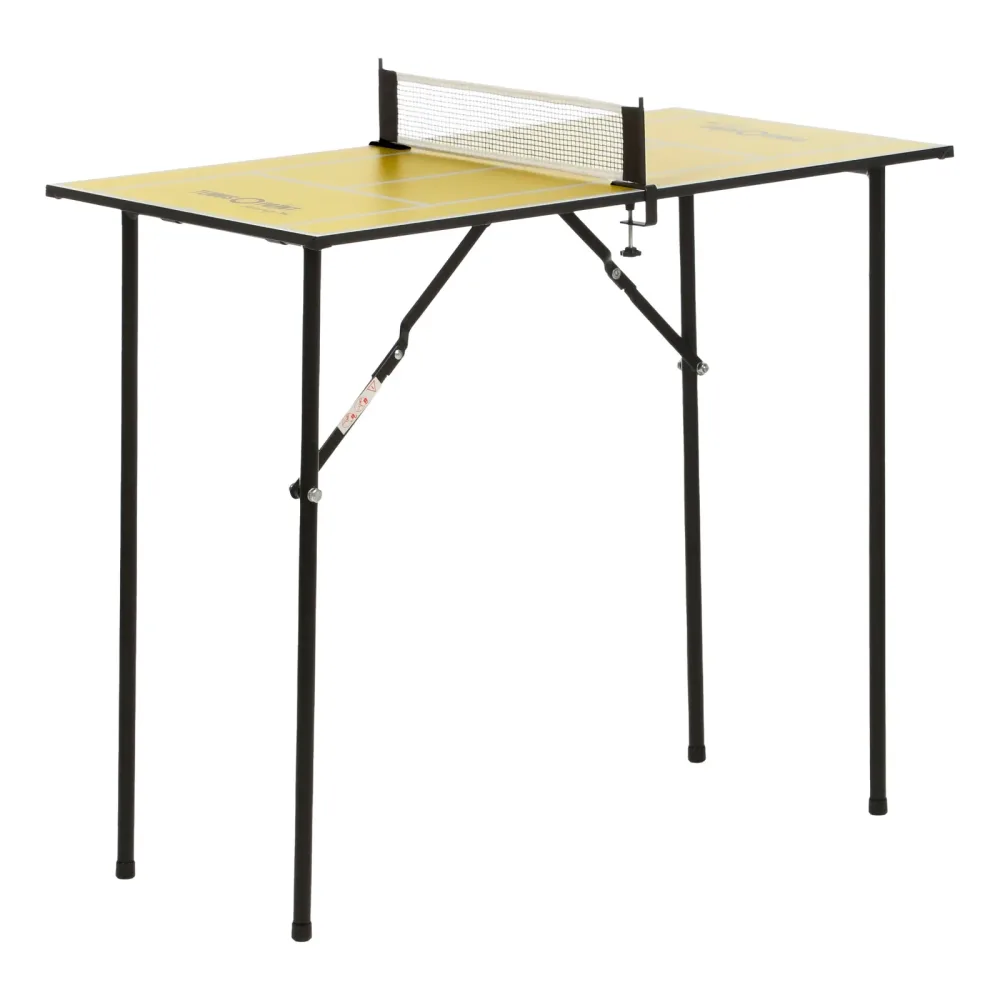 Tennis - Point Mini Tischtennisplatte Silber, Schwarz