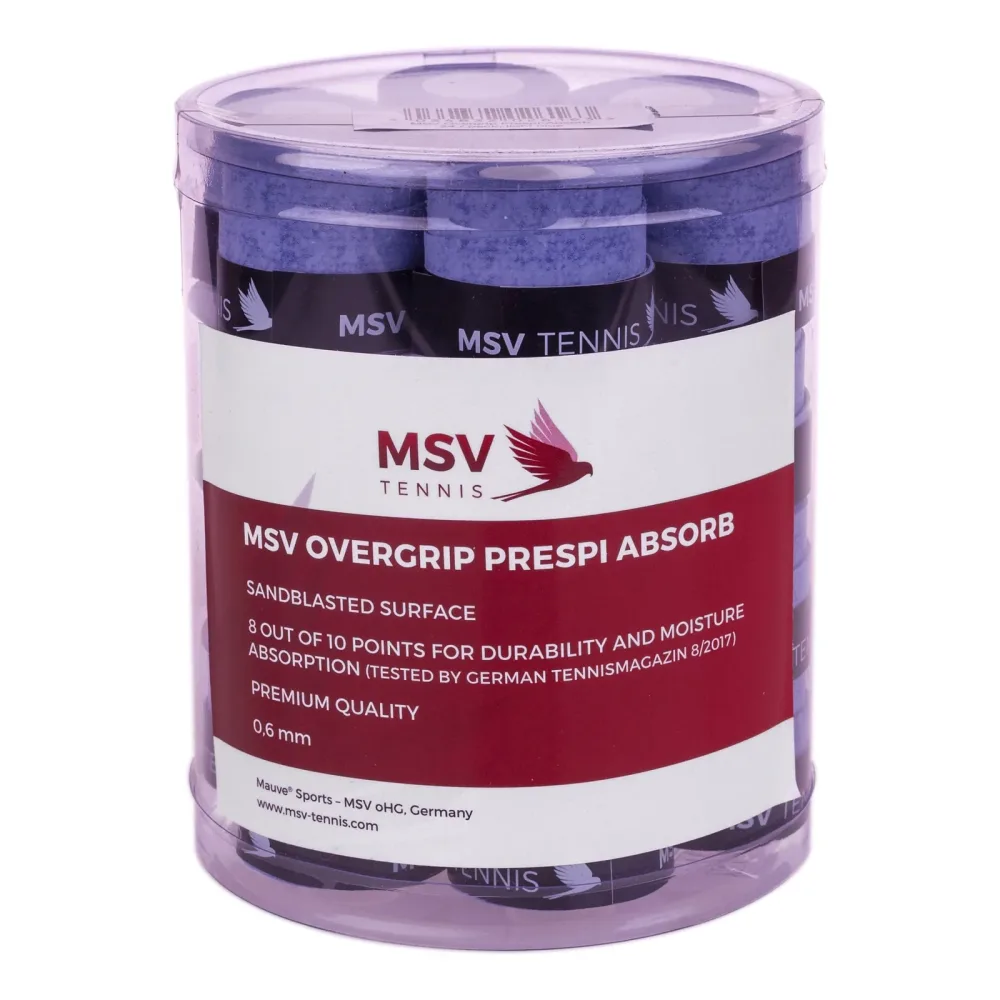 MSV Overgrip Prespi 24er Pack - Hellblau