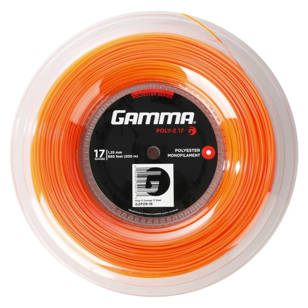 Gamma Poly Z Saitenrolle - Orange