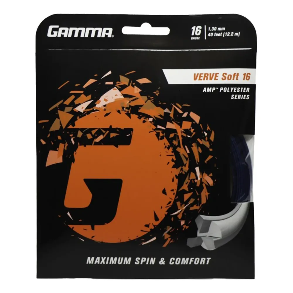 Gamma Verve Soft Saitenset 12,2m - Schwarz, Blau