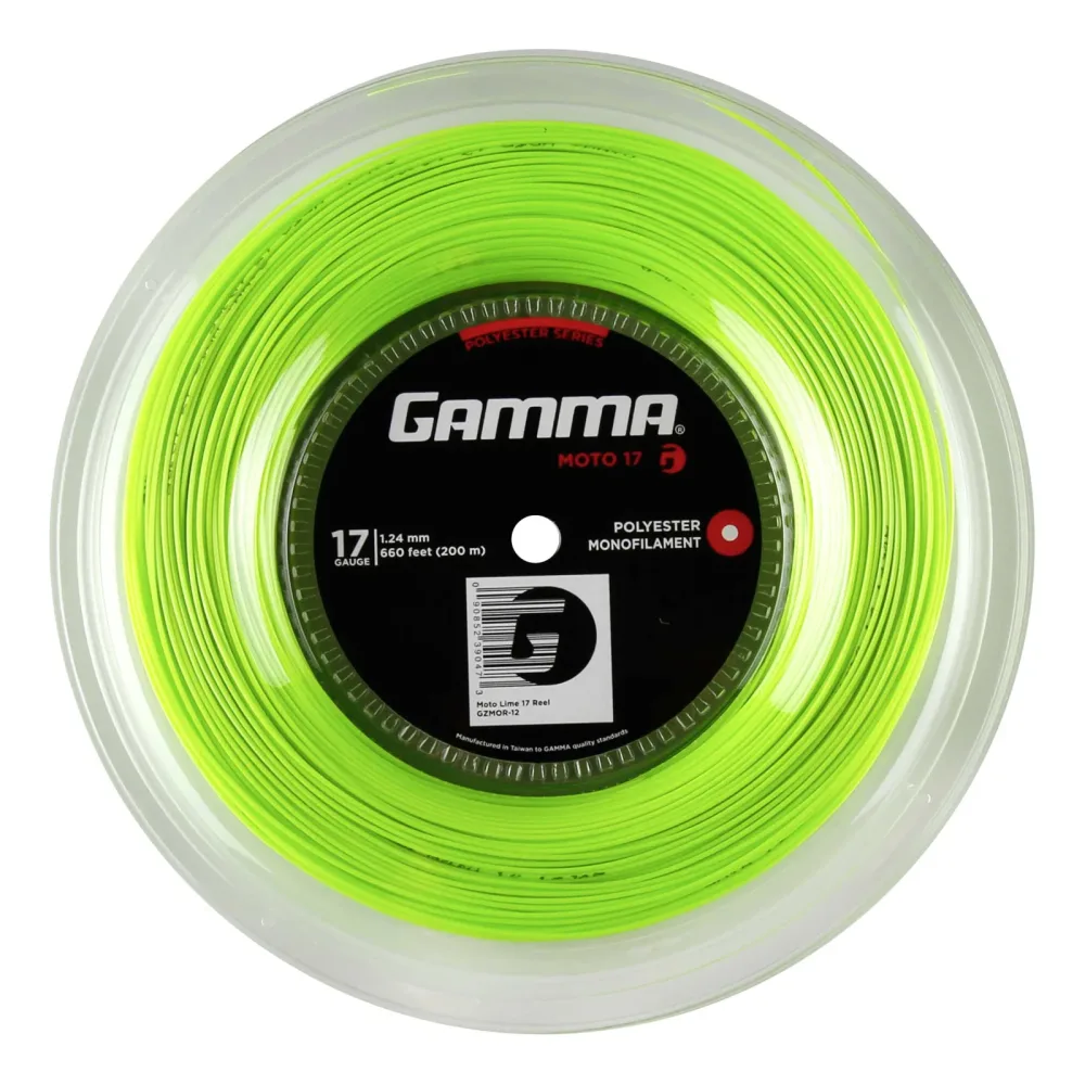 Gamma Moto Saitenrolle 200m - Limette