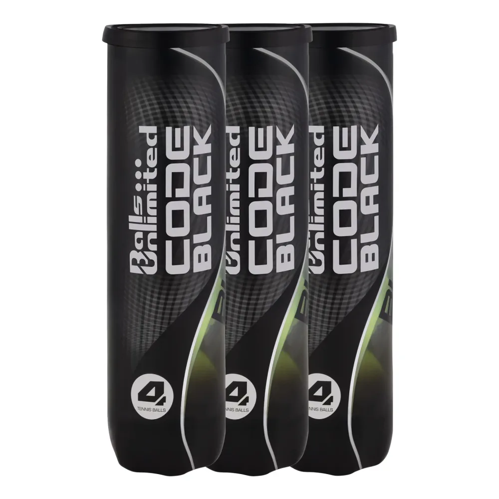 Balls Unlimited 25x 4er Dose Code Black plus Ballsammelröhre