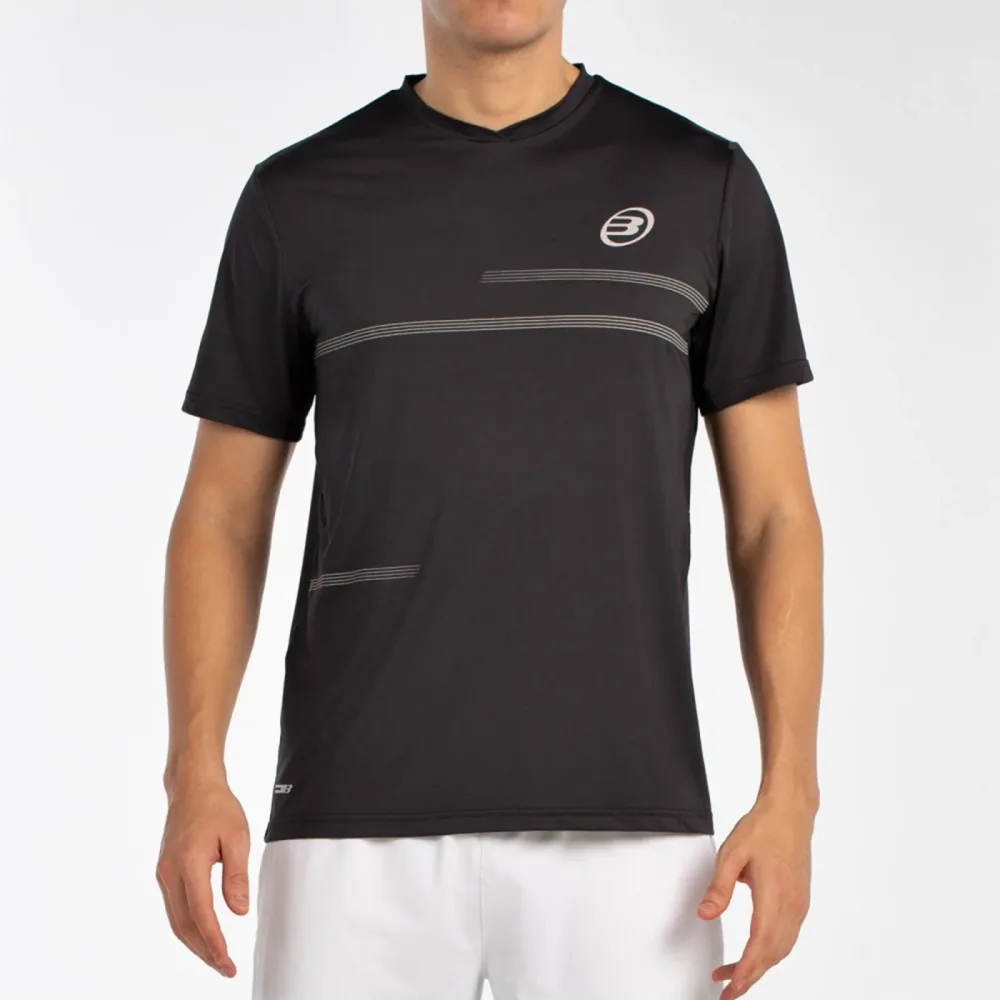 Bullpadel Montuno T - Shirt Herren schwarz