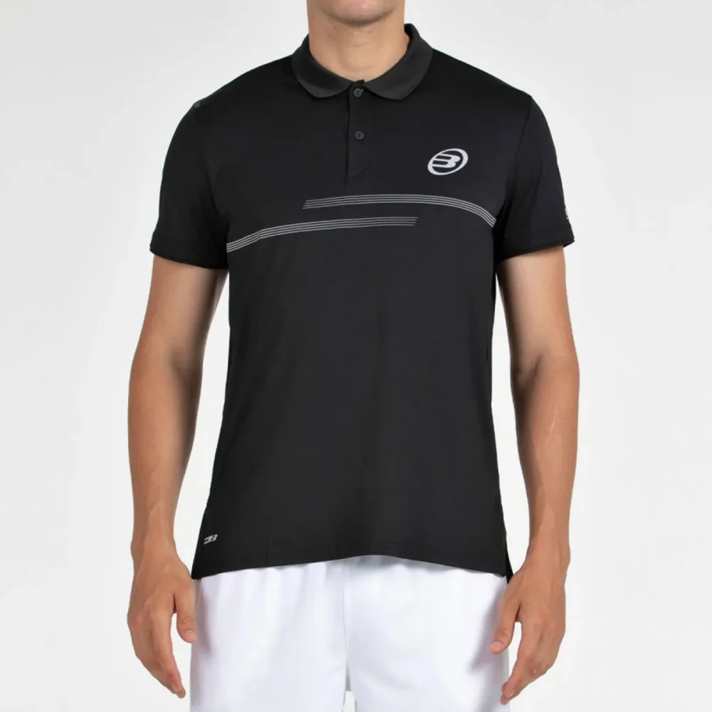 Bullpadel Menkar Polo Herren - Schwarz