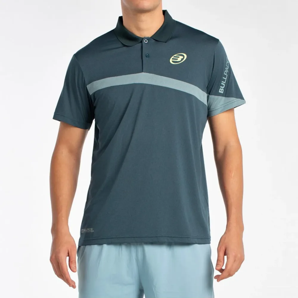 Bullpadel Lucir Polo Herren - Petrol
