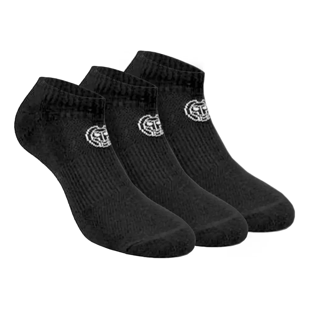 BIDI BADU No Party Show Move Tennissocken 3er Pack - Schwarz, Weiß