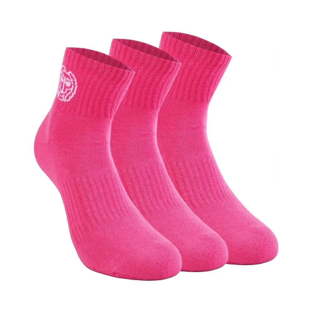 BIDI BADU Anchor Ankle Move Tennissocken 3er Pack - Pink