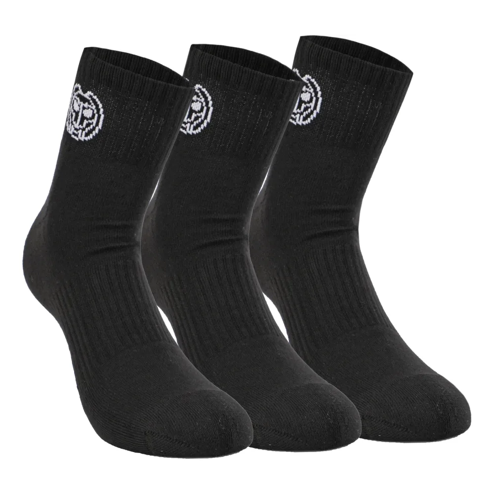 BIDI BADU Anchor Ankle Move Tennissocken 3er Pack - Schwarz