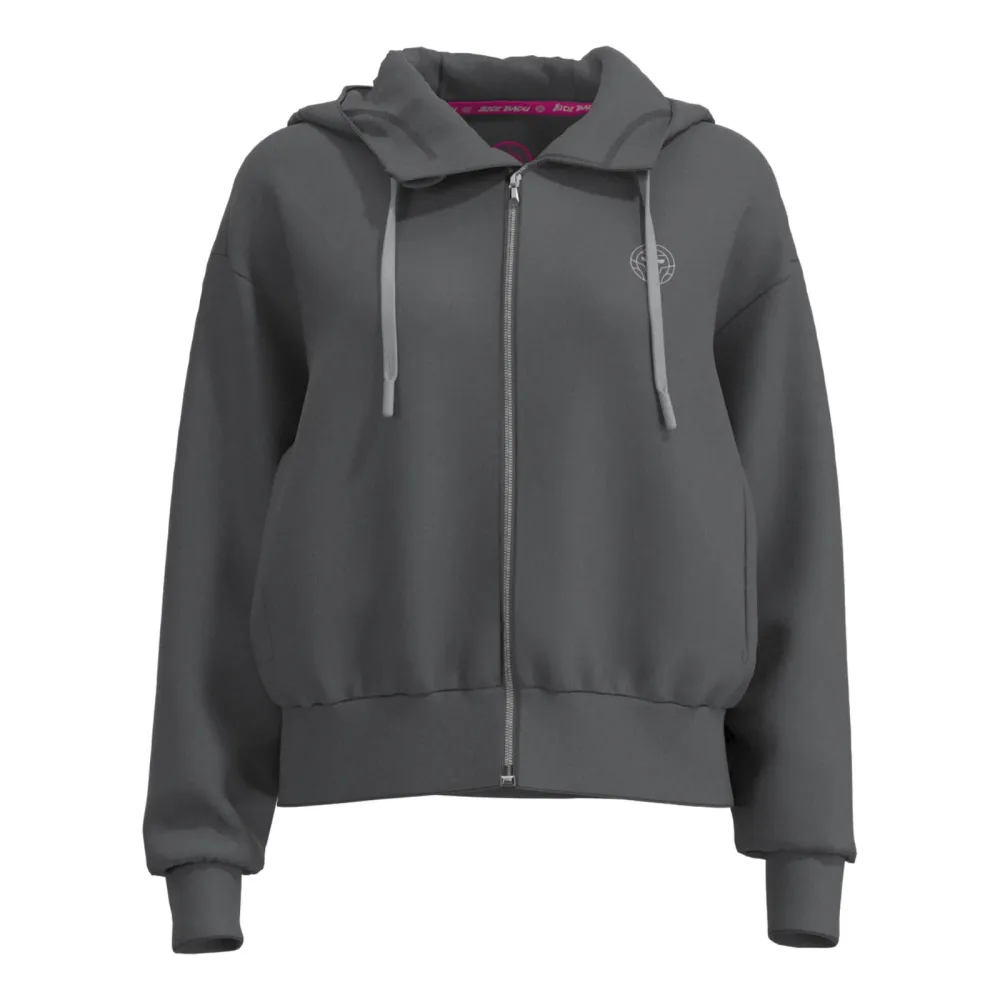 BIDI BADU Chill Trainingsjacke Damen - Dunkelgrau
