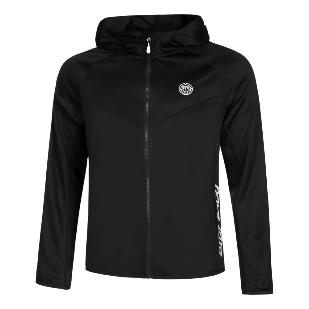 BIDI BADU Crew Hood Trainingsjacke Herren - Schwarz