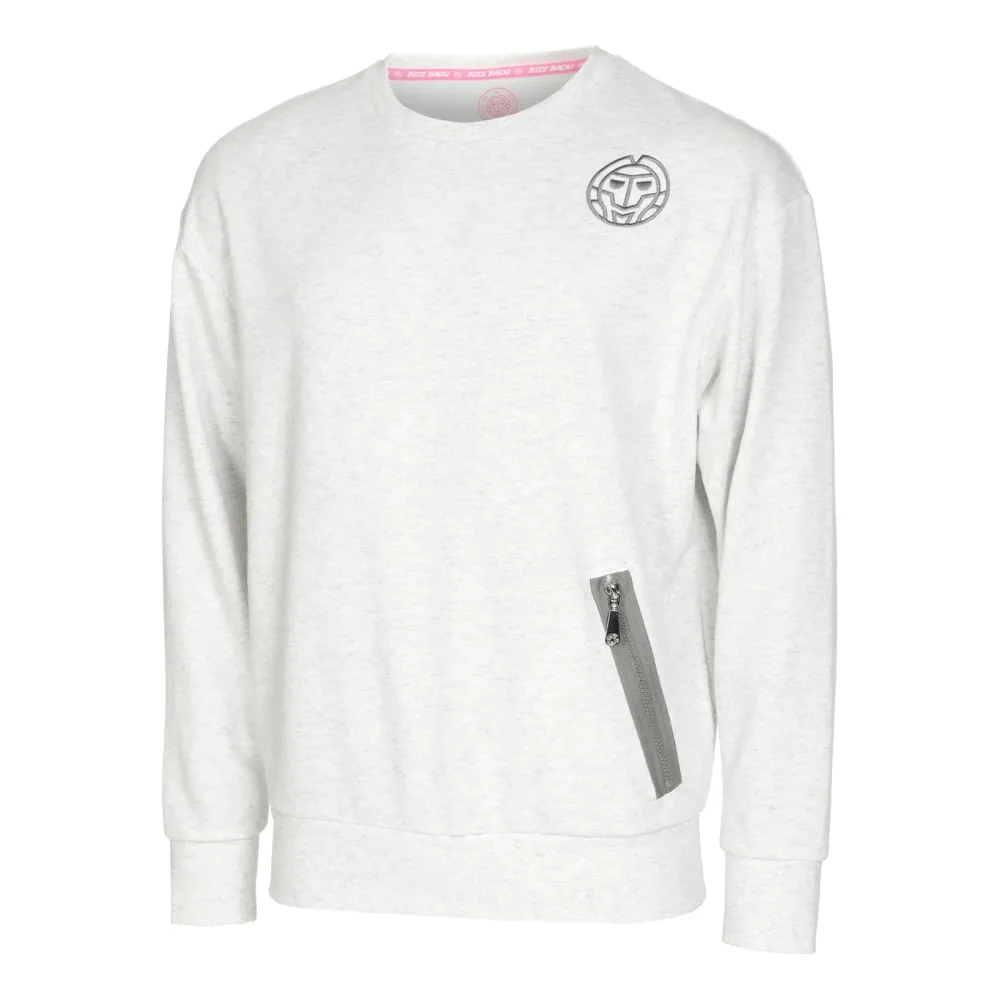 BIDI BADU Chill Crew Sweatshirt Herren - Creme