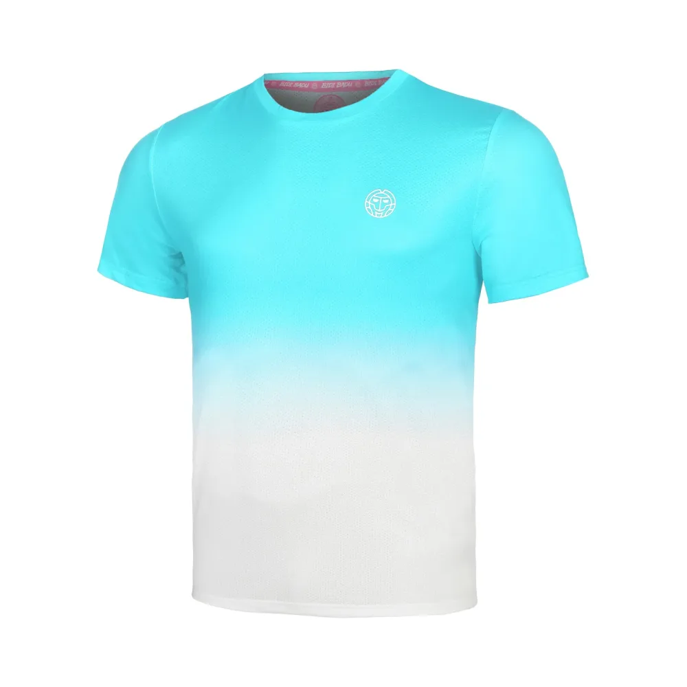 BIDI BADU Crew Gradiant T - Shirt Jungen Türkis, Weiß