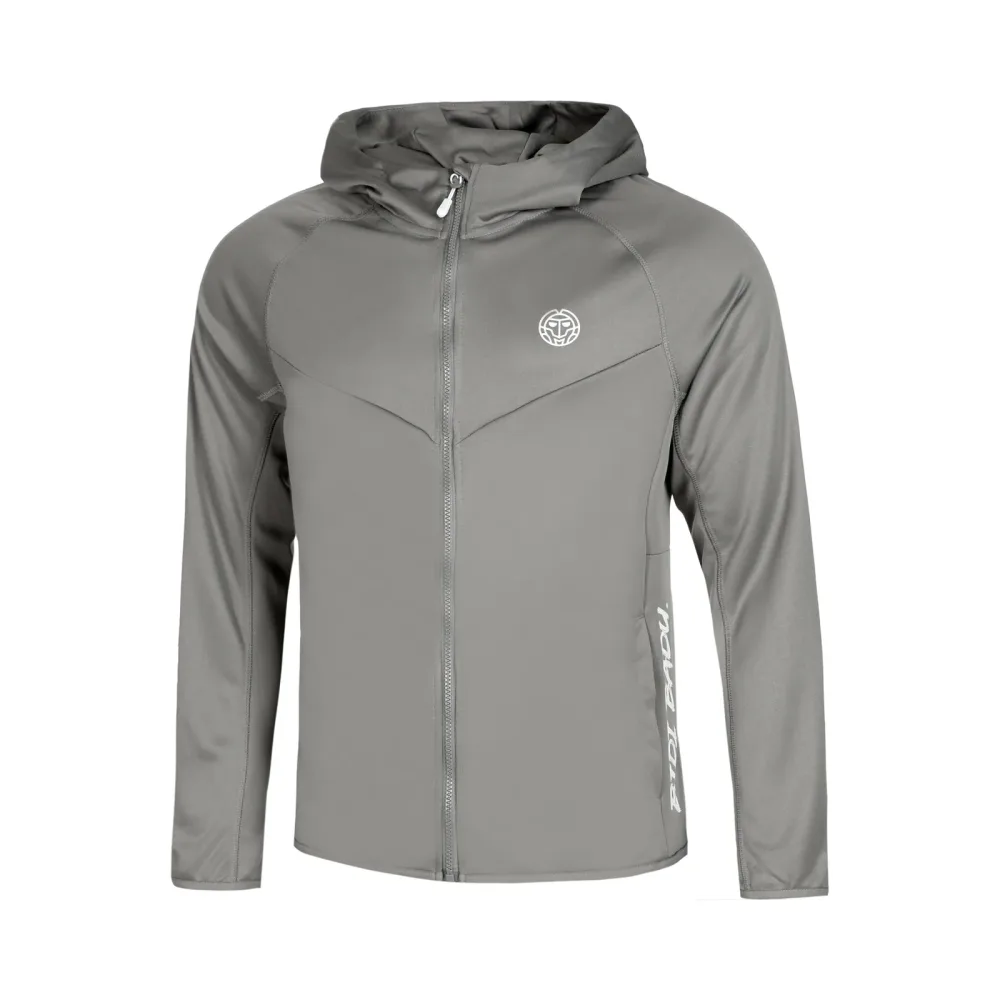 BIDI BADU Crew Hood Trainingsjacke Jungen - Grau