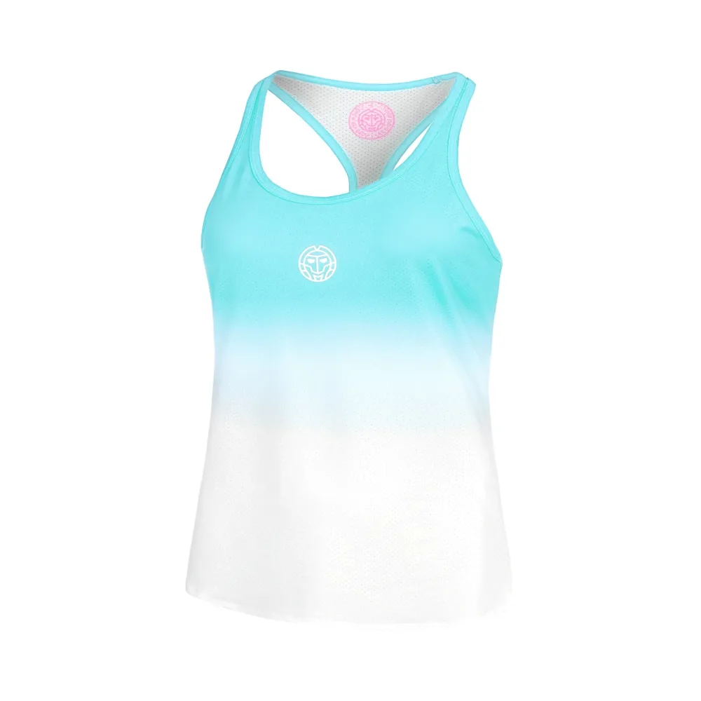 BIDI BADU Crew Gradiant Tank-Top Mädchen - Türkis, Weiß