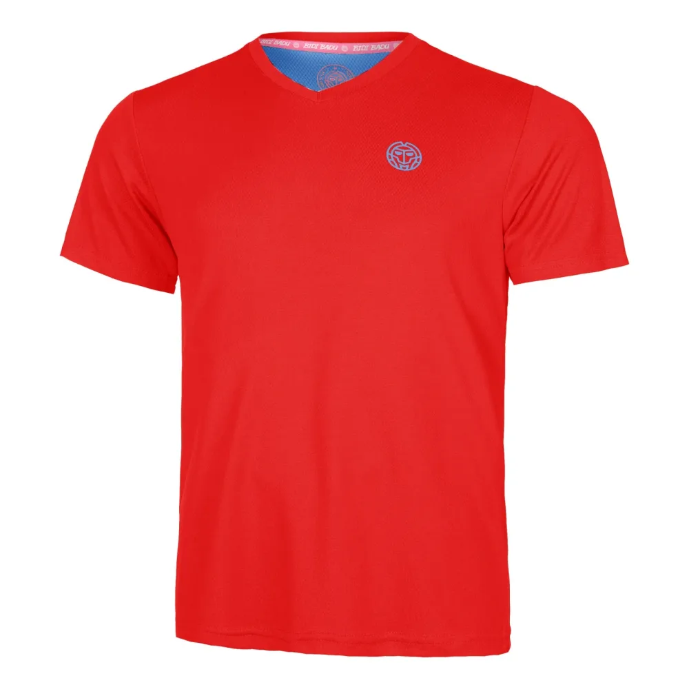 BIDI BADU Crew Inside Out V - Neck T Shirt Herren