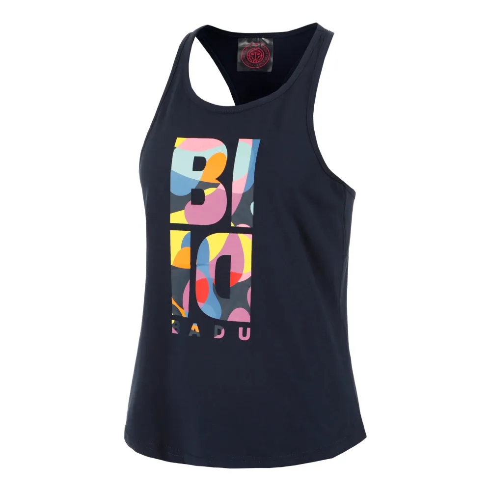 BIDI BADU Twiggy Chill Tank-Top Damen - Dunkelblau, Mehrfarbig