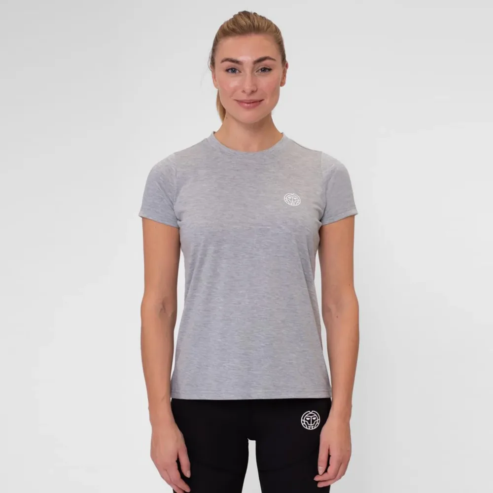 BIDI BADU Crew Chill T-Shirt Damen-Grau