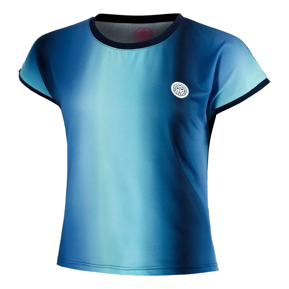 BIDI BADU Spectrum T-Shirt Damen-Dunkelblau,Hellblau