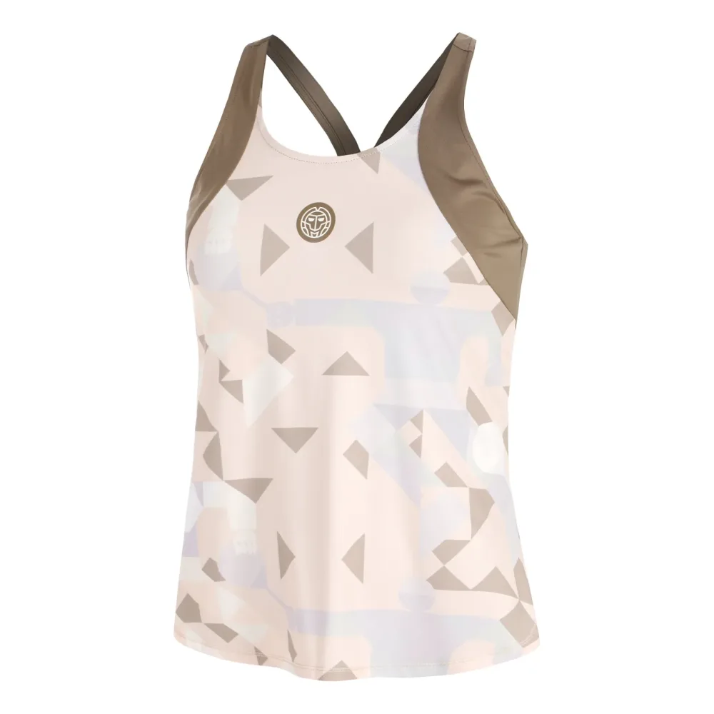 BIDI BADU Paris 2025 Tank-Top Damen-Beige