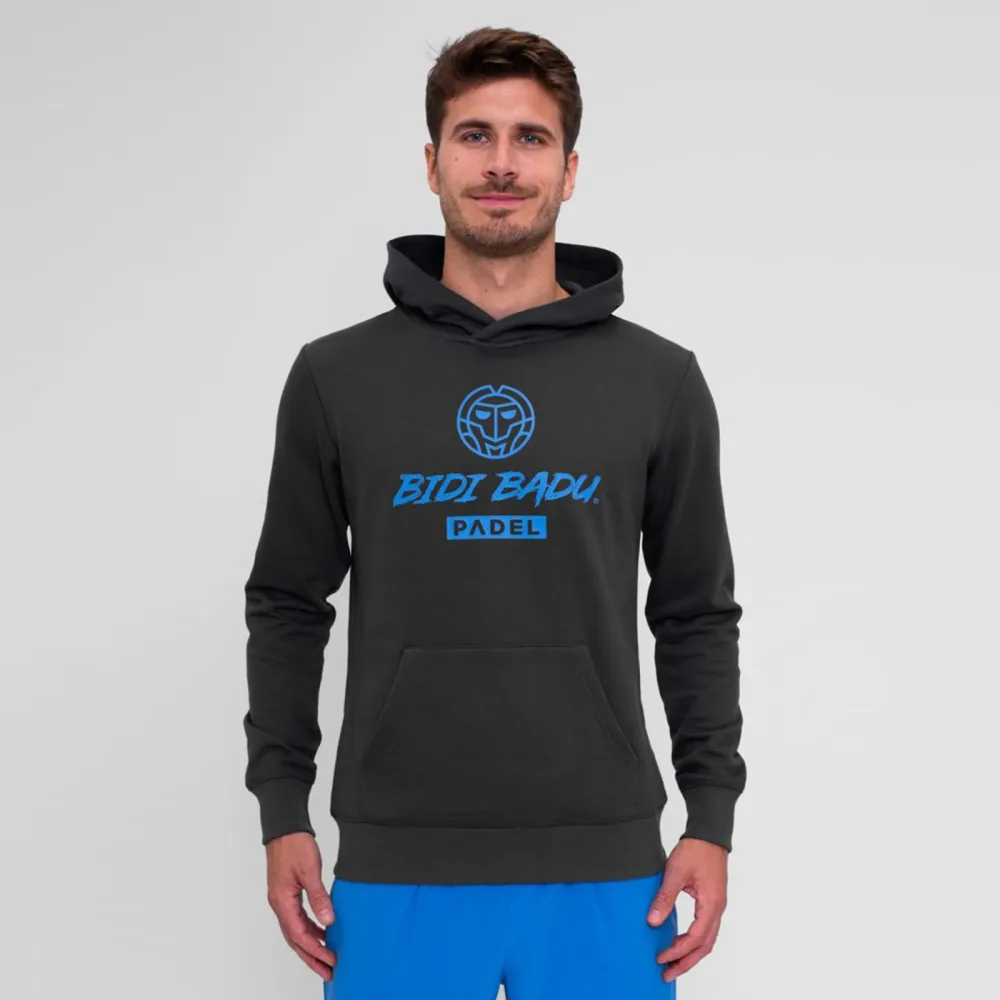 BIDI BADU Spike Logo Chill Hoody Herren - Dunkelgrün
