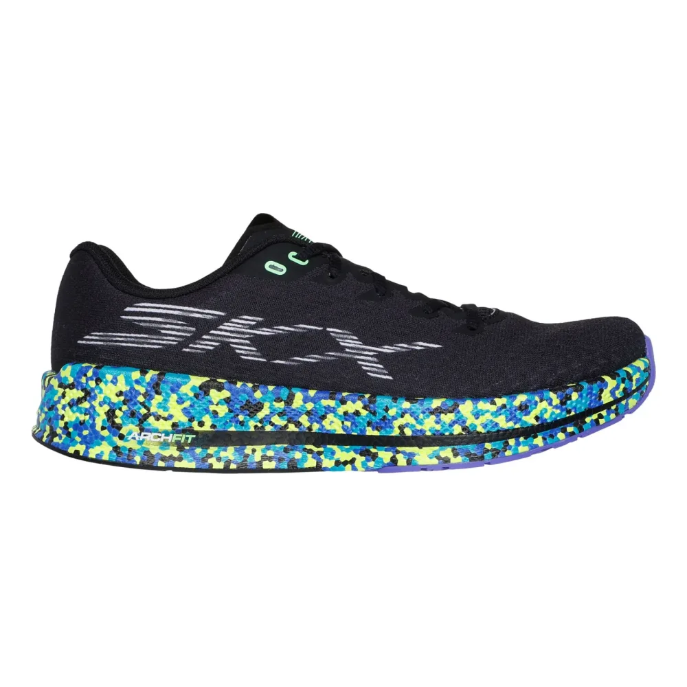 Skechers Go Run Razor 5 Neutralschuh Damen-Schwarz,Mehrfarbig