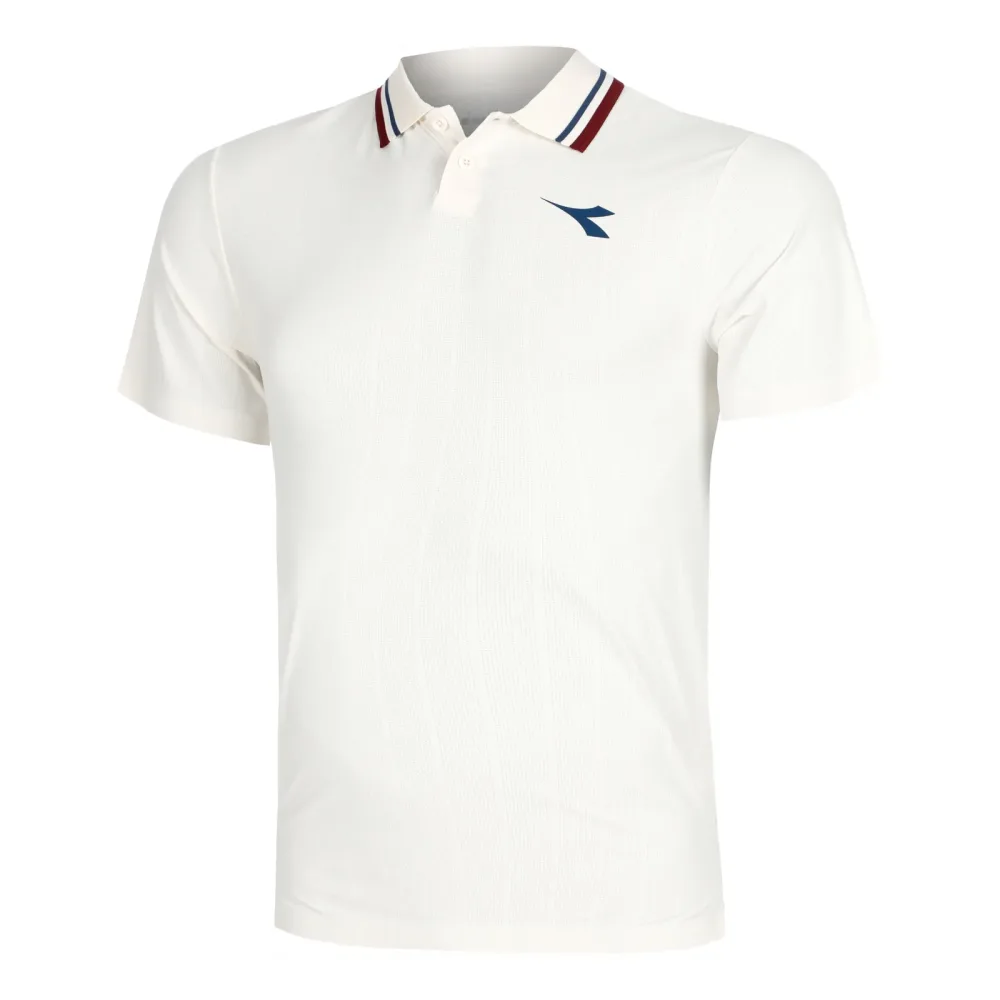 Diadora Icon Polo Herren - creme