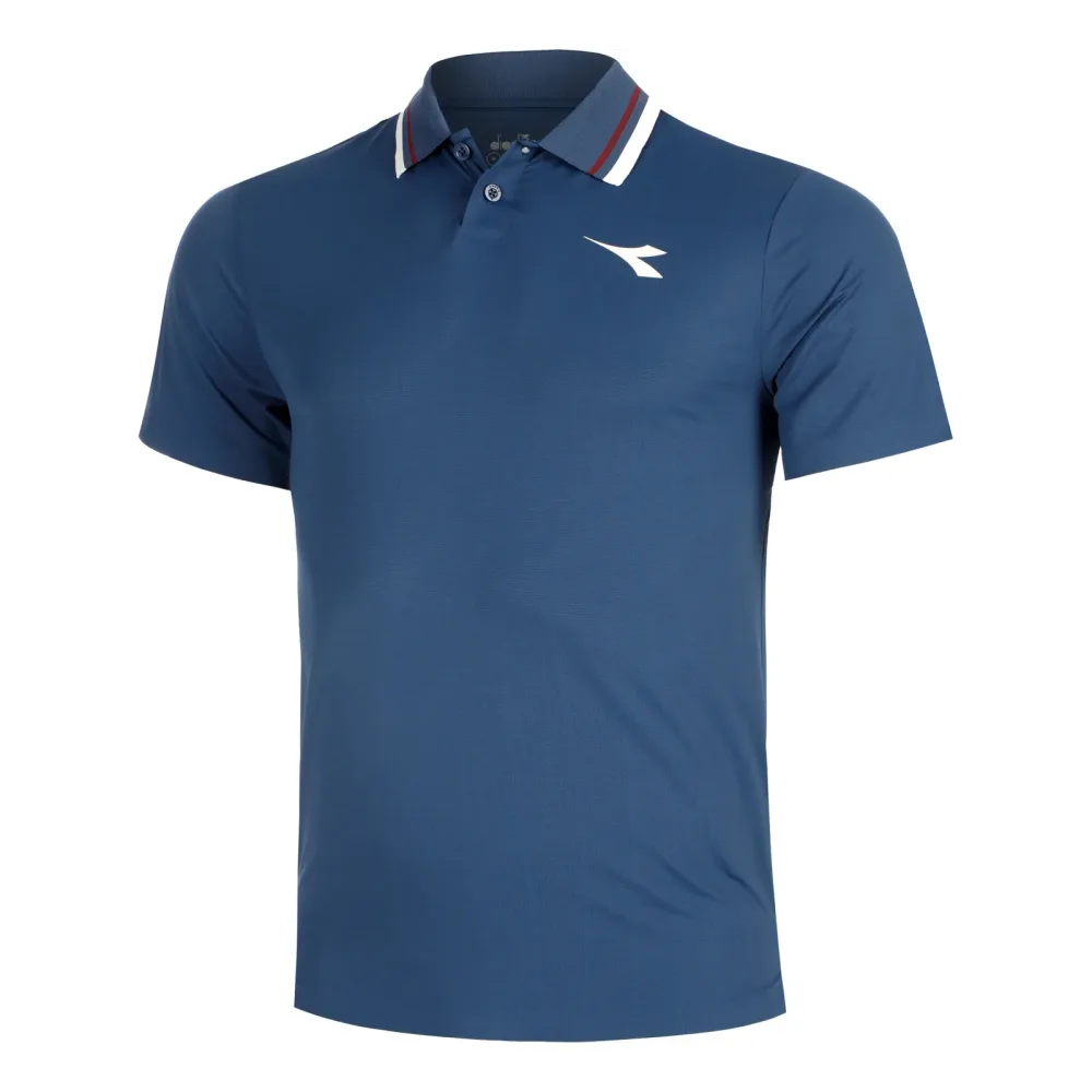 Diadora Icon Polo Herren - dunkelblau