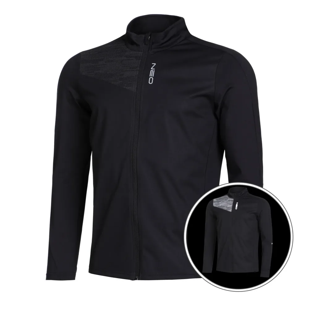 NEO Storm Duo Laufjacke Herren - Schwarz