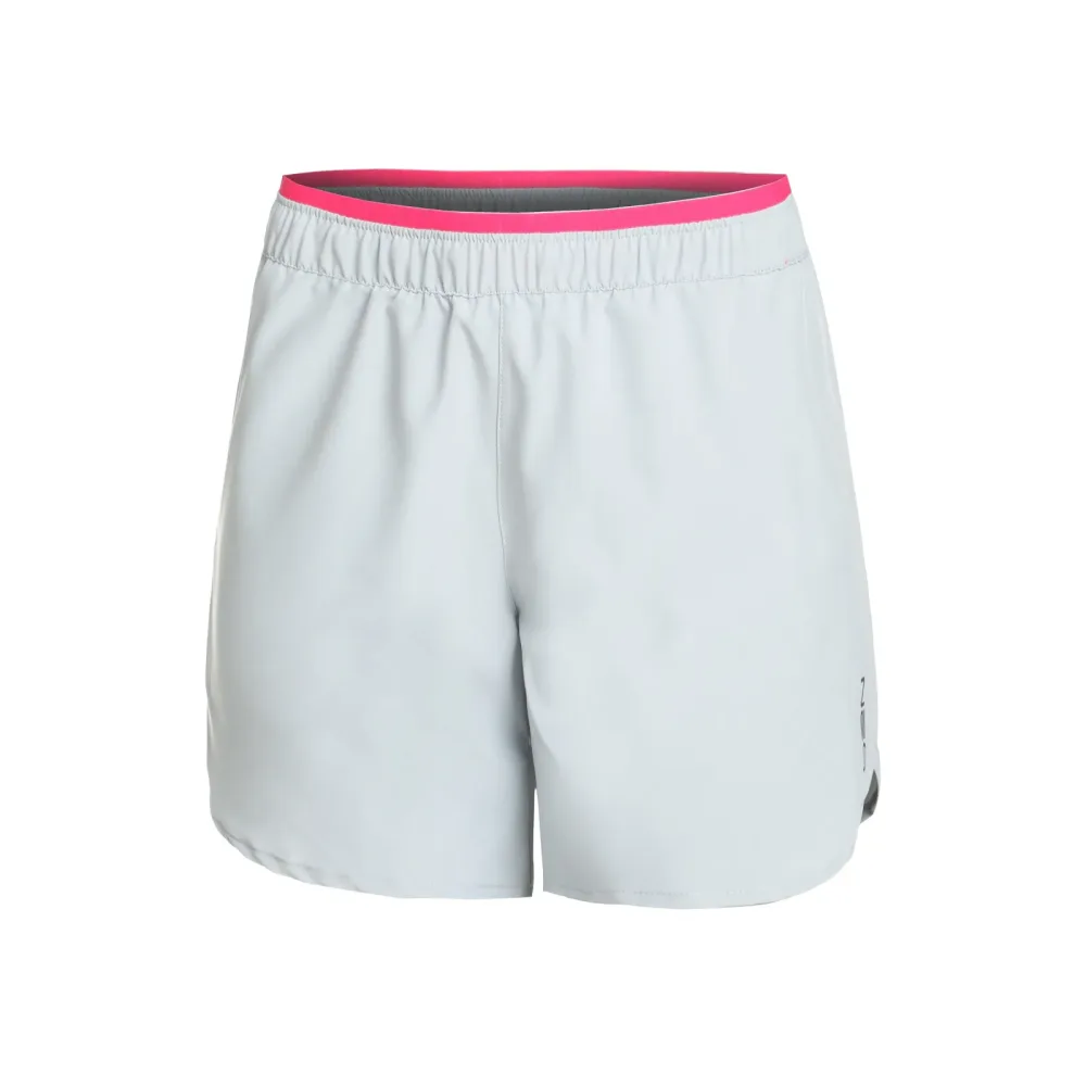 NEO Flyweight 5in Laufshorts Damen - Grau, Pink