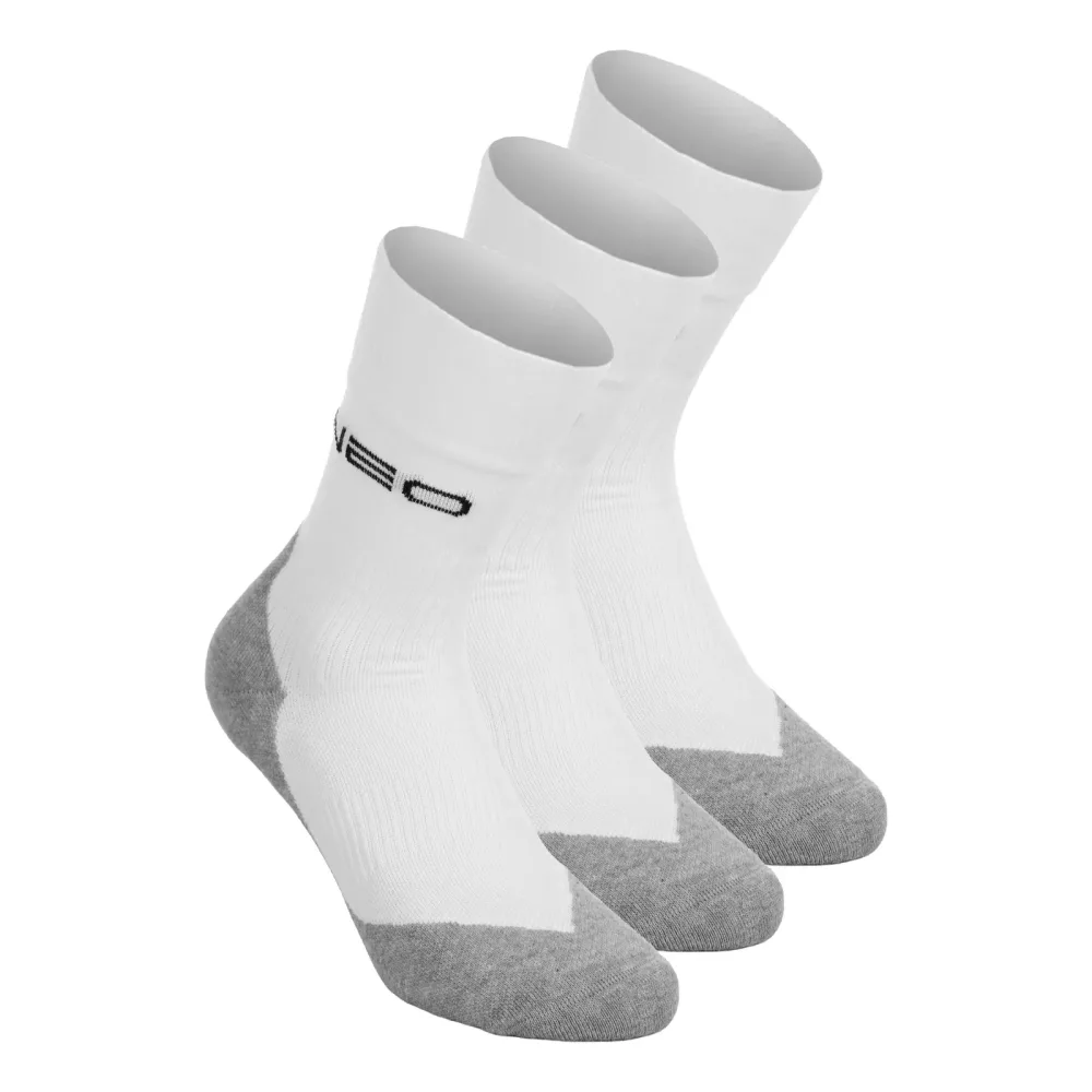 NEO Clima Laufsocken 3er Pack Unisex-weiß