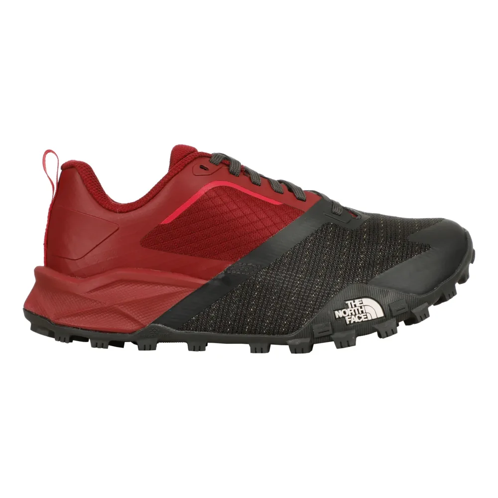 The North Face Offtrail TR Trailschuh Damen - Dunkelgrau, Rot