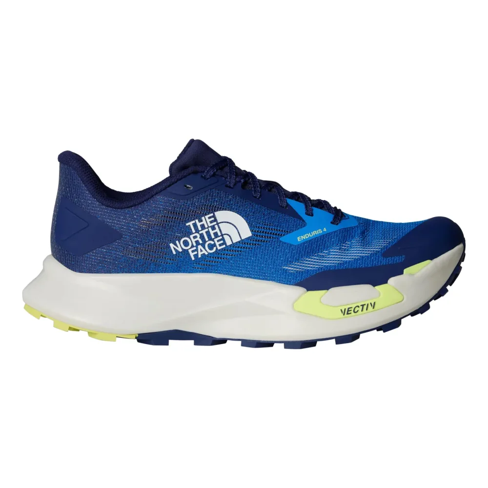The North Face Vectiv Enduris 4 Trailschuh Herren - blau, gelb