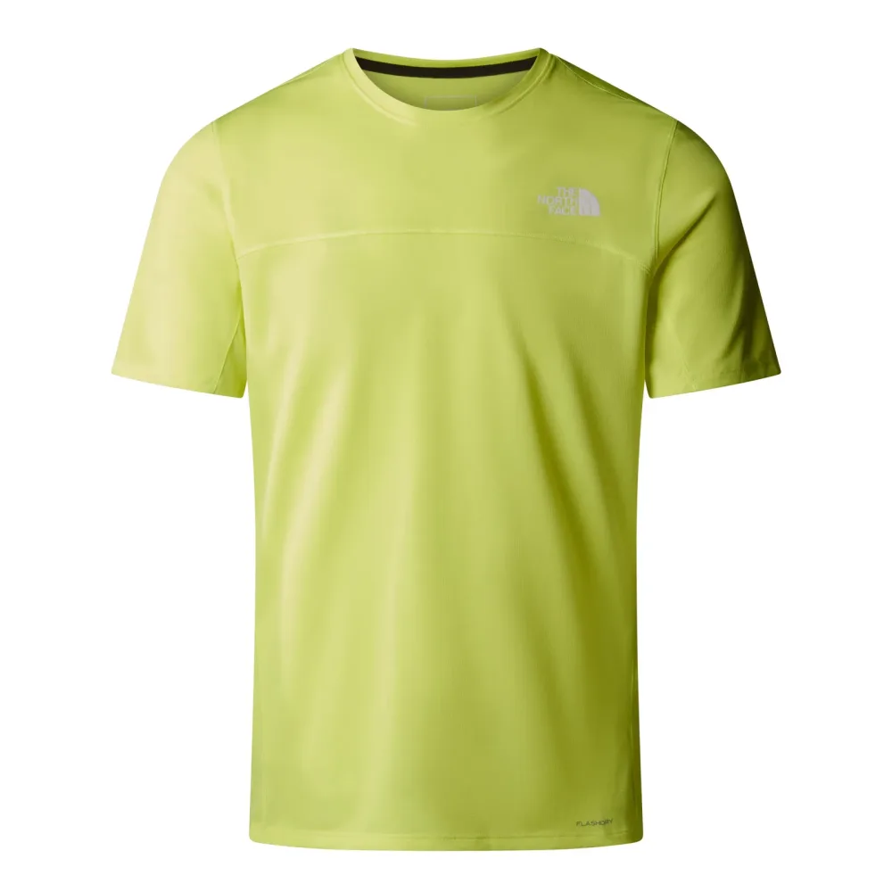 The North Face Sunriser Laufshirt Herren - Neongelb