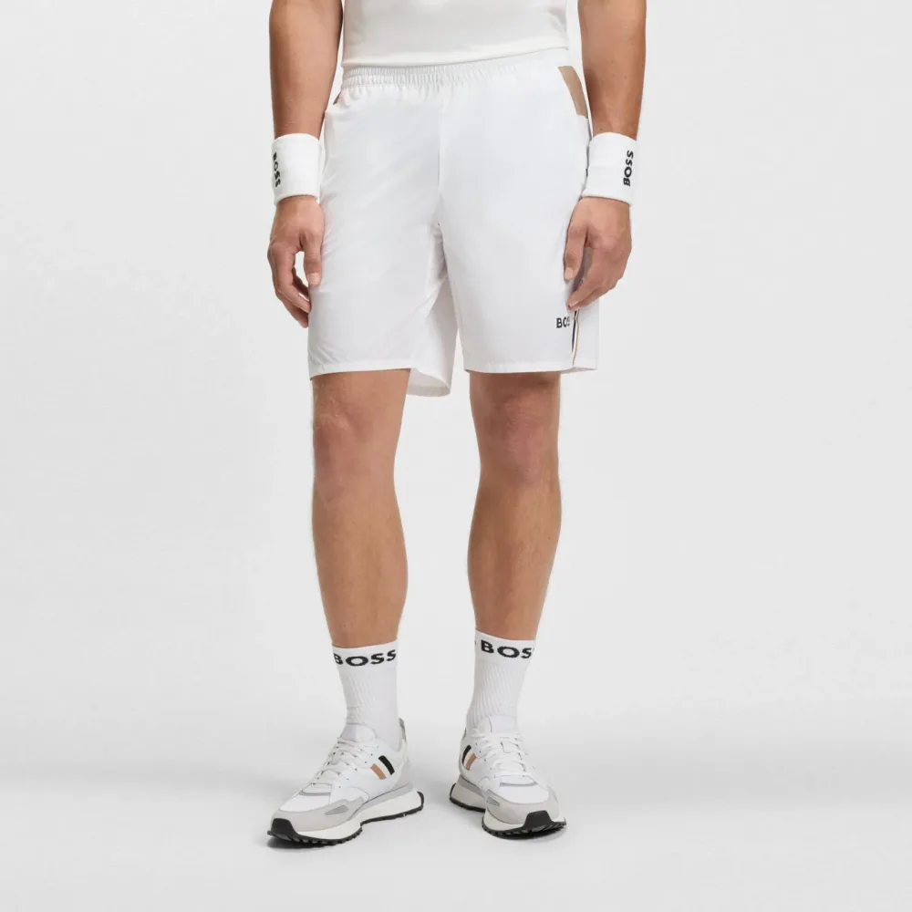 BOSS Match 9in Shorts Herren - Weiß