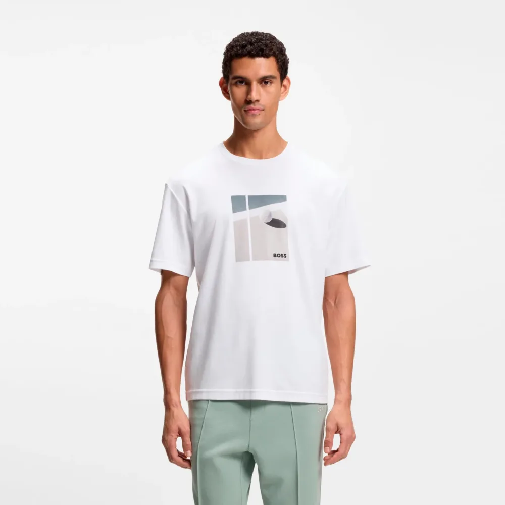 BOSS Join Relaxed T - Shirt Herren weiß