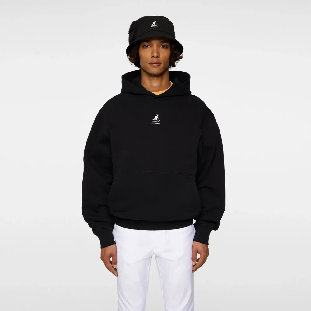 JLindeberg Kangol Roberto Hoody Herren-Schwarz