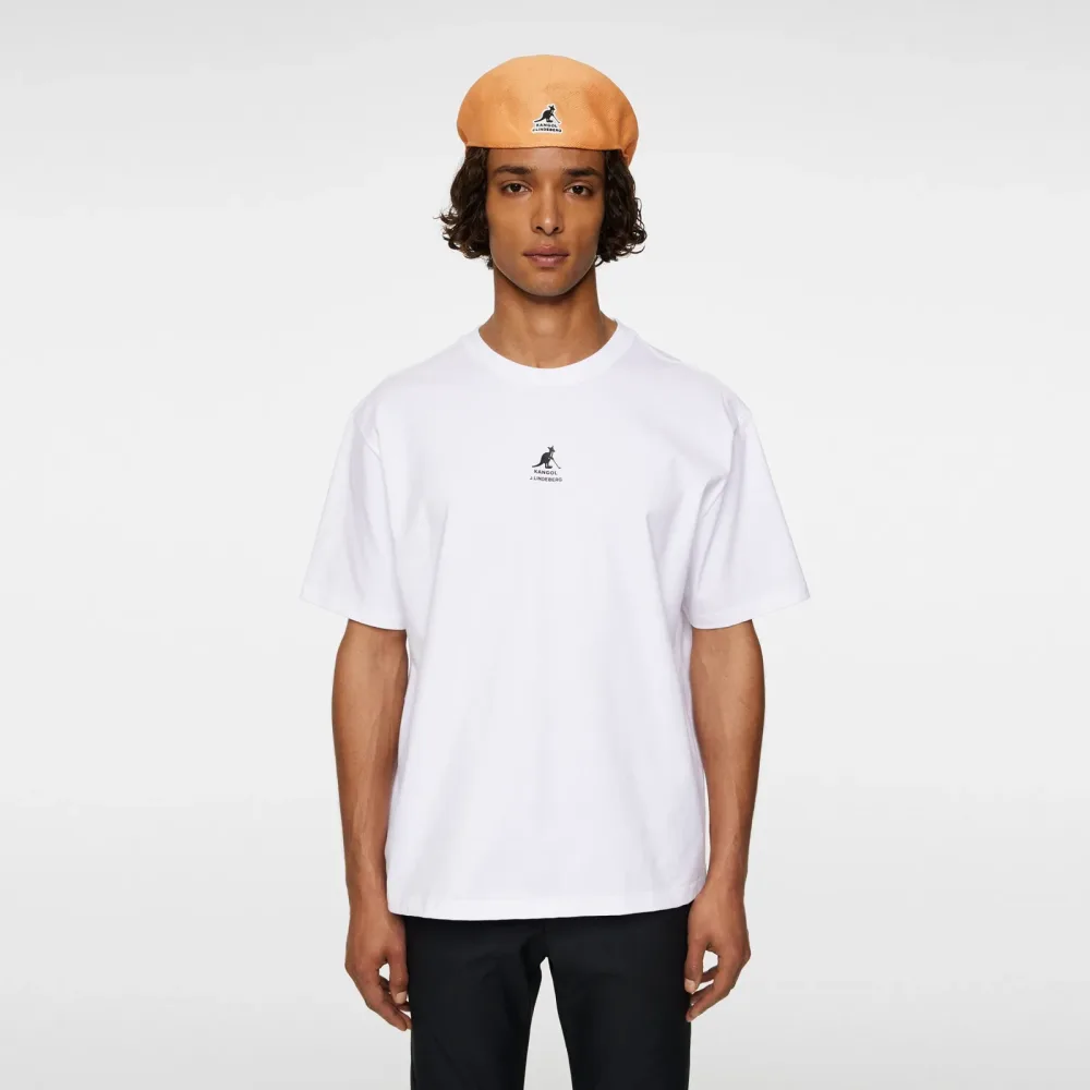 JLindeberg Kangol Davie T - Shirt Herren Weiß