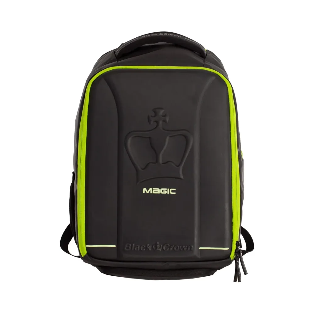 Black Crown Magic Tennisrucksack - Schwarz, Gelb