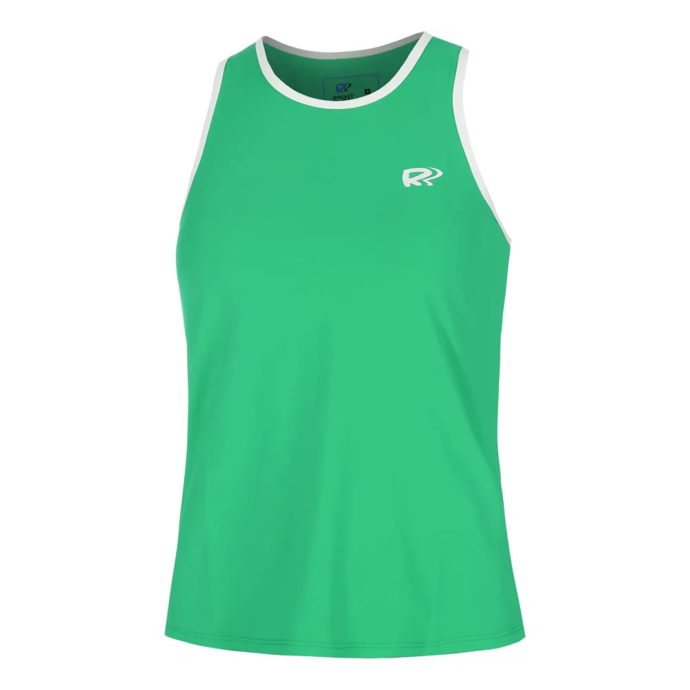 Racket Roots Teamline Racerback Tank-Top Damen-Grün