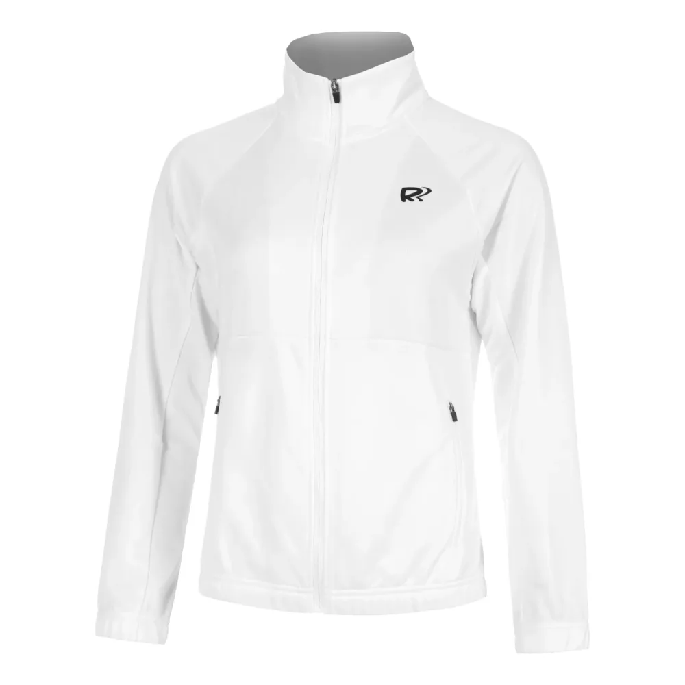 Racket Roots Teamline Trainingsjacke Damen-Weiß